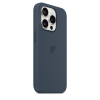 Чохол для iPhone 15 Pro Max : Silicone Case MagSafe Original – Storm Blue