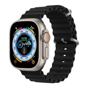 Ремінець Ocean Band на Apple Watch 42mm | 44mm | 45mm | 46mm | 49mm Black