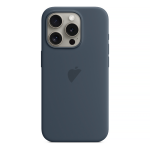Чохол для iPhone 15 Pro Max : Silicone Case MagSafe Original – Storm Blue Чохол для iPhone 15 Pro Max : Silicone Case MagSafe Original – Storm Blue