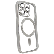 Чохол на iPhone 15 Pro Max Shining with MagSafe із захисними лінзами на камеру Tatanium