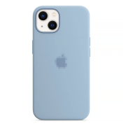 Чохол для iPhone 13 : Silicone Case MagSafe Original – Blue Fog