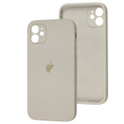 Чохол Silicone Case Full Camera для iPhone 12 Stone