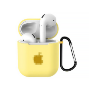 Чохол на AirPods 1 | 2 LOGO (Mellow Yellow)