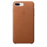 Чохол для iPhone 7 Plus | 8 Plus Leather Case PU Saddle Brown
