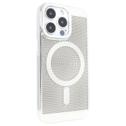 Чохол для iPhone 13 Pro Max Perforation Case with MagSafe Silver