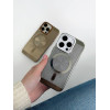 Чохол для iPhone 13 Pro Max Perforation Case with MagSafe Silver