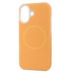 Neon Silicone Case MagSafe (iPhone 17 – Orange)
