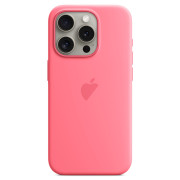 Чохол для iPhone 15 Pro Max : Silicone Case MagSafe Original – Pink
