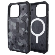 Чохол UAG with MagSafe camouflage (iPhone 12 | 12 Pro, Black-Gray)