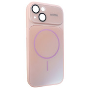 Чохол Gradient Glass MagSafe Case (iPhone 15 – Pink)