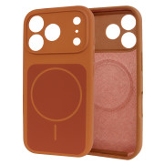 Чохол Dual Tone Silicone MagSafe Case (iPhone 18 Pro Max | 17 Pro Max – Hermes Orange)