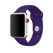 Силіконовий ремінець Silicone Sport Band (42mm, 44mm, 45mm, 46mm, 49mm №30 Ultraviolet, S)
