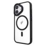Чехол Crystal Guard with MagSafe (iPhone 16 Plus, Black) Чехол Crystal Guard with MagSafe (iPhone 16 Plus, Black)