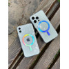Чохол для iPhone 12|12 Pro прозорий Diamond Case with MagSafe