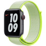 Ремінець на Apple Watch Nylon Loop нейлоновий (42mm, 44mm, 45mm, 46mm, 49mm Flash Light)
