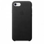Чохол для iPhone 7 | 8 | SE2 Leather Case PU Black
