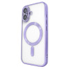 Чохол Shining with MagSafe (iPhone 17, Light Purple)