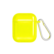 Чохол для AirPods 1/2 напівпрозорий Neon Case Neon Green