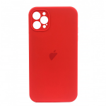 Чохол Silicone Case Full Camera для iPhone 12 Pro Max Red