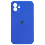 Чохол Silicone Case Full Camera для iPhone 12 Ultramarine