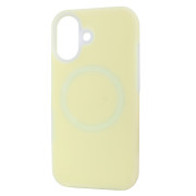 Neon Silicone Case MagSafe (iPhone 16 – Mellow Yellow)