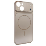Чохол Nofelet AG Glass Case with MagSafe (iPhone 15, Desert Gold) Чохол Nofelet AG Glass Case with MagSafe (iPhone 15, Desert Gold)