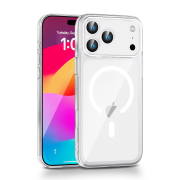 NOFELET Color Clear Case MagSafe (iPhone 17 Pro Max – White)