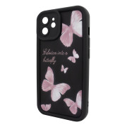 Чохол для iPhone 11 – Pretty Things "Butterflies – Black"