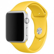 Силіконовий ремінець Silicone Sport Band (38mm, 40mm, 41mm, [42mm Series 10/11], №4 Yellow, S)