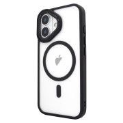 Чехол Crystal Guard with MagSafe (iPhone 16, Black)