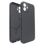 Чохол для iPhone 12 PC Carbon with MagSafe Black