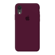 Чохол Silicone Case на iPhone XR FULL (№52 Marsala)