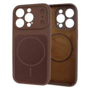 Чохол Dual Tone Silicone MagSafe Case (iPhone 15 Pro Max – Dark Brown)