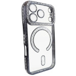 Чохол Diamond Shining Case with MagSafe (iPhone 17 Pro, Black)