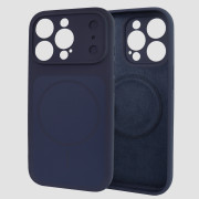Чохол Dual Tone Silicone MagSafe Case (iPhone 16 Pro Max – Midnight Blue)