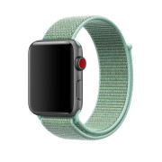 Ремінець на Apple Watch Nylon Loop нейлоновий (42mm, 44mm, 45mm, 46mm, 49mm Marine Green)