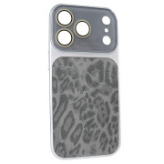 Чохол AITO PU-Leather Leopard Case – (iPhone 17 Pro Max, Black)