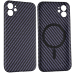 Чохол для iPhone 11 PC Carbon with MagSafe Deep Purple