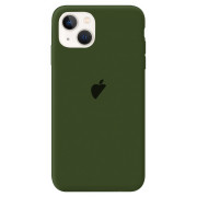 Чохол Silicone Case на iPhone 13 FULL (№59 Dark Virid)