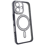 Чохол Diamond Shining Case with MagSafe (iPhone 16, Black)