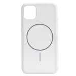 Чохол для iPhone 11 : Silicone Slim MagSafe – White
