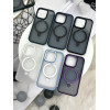 Чохол Matt Guard MagSafe Ring на iPhone 14 Pro з підставкою Dark Green