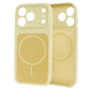 Чохол Dual Tone Silicone MagSafe Case (iPhone 18 Pro Max | 17 Pro Max – Mellow Yellow)