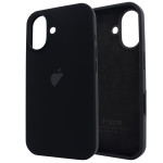 Чохол для iPhone 16 Plus Silicone Case FULL (№18 Black)