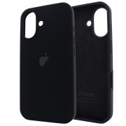 Чохол для iPhone 16 Plus Silicone Case FULL (№18 Black)