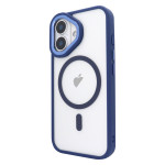 Чехол Crystal Guard with MagSafe (iPhone 16, Dark Blue) Чехол Crystal Guard with MagSafe (iPhone 16, Dark Blue)