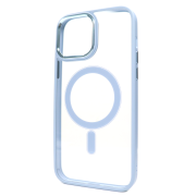Чехол Crystal Guard with MagSafe (iPhone 12/12 Pro, Sky Blue)