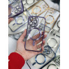 Чохол для iPhone 15 Shining with MagSafe із захисними ліназми на камеру Purple