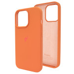 Чохол для iPhone 14 Silicone Case Full №14 Orange