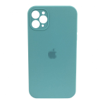 Чохол Silicone Case FULL CAMERA (square side) (на iPhone 11 Pro) (Sea Blue)